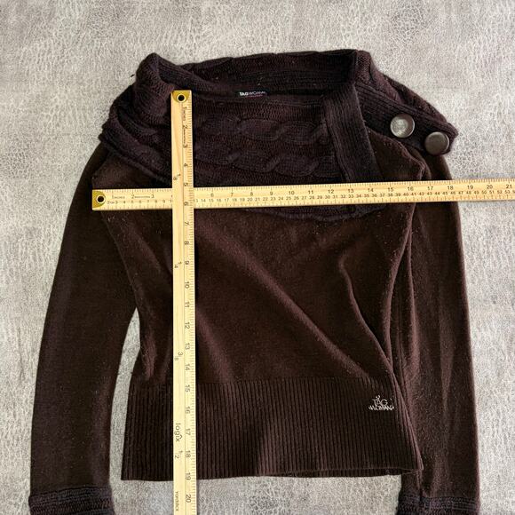 Y2k Off the Shoulder Sweater Top - Picture 4 of 6